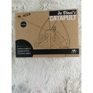 Leonardo da Vinci Catapult Kit New In Box Teacher Engineering Education Stem